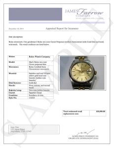 rolex appraisal cost|free Rolex appraisal.